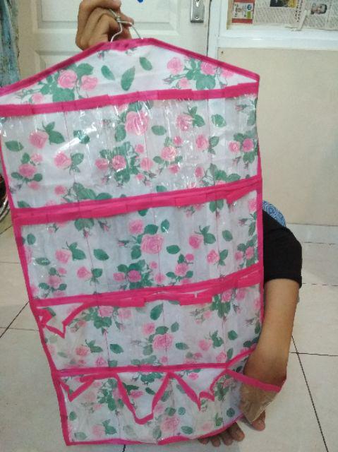 Set 5in1 Rak Gantung Non Resleting Hjo Hso Hbo Underwear Pouch