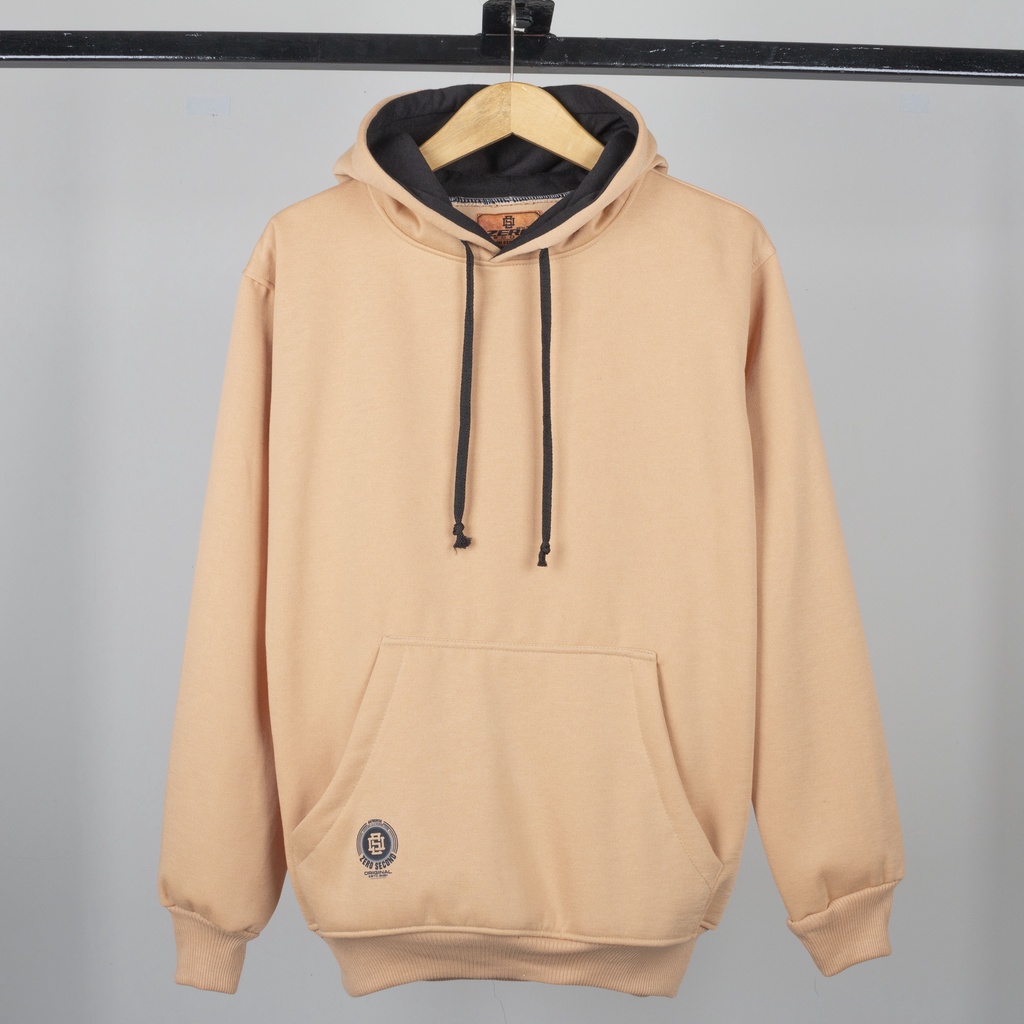 Sweater hoodie Pria Polos Coksu Original Zrero.Second Bahan Catton