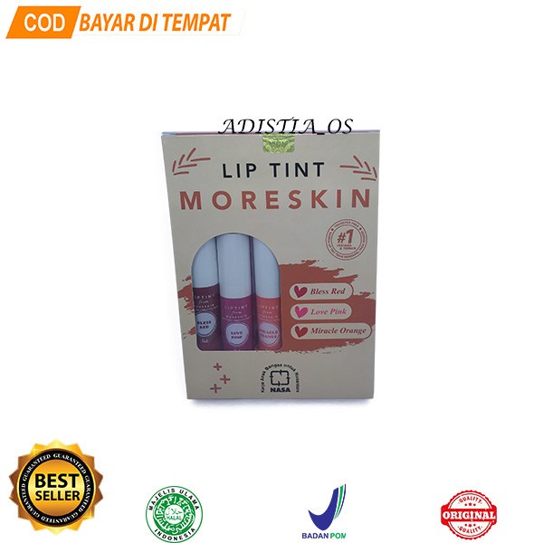 Moreskin Liptint NASA 3pcs - LIPTINT