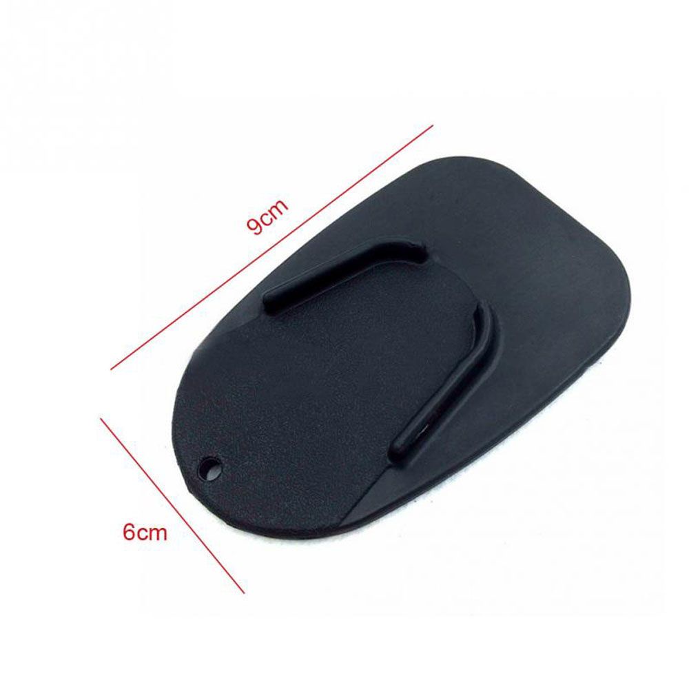 QUINTON Universal Stand Plastic Motorcycle Accessories Motorcycle kickstand Pad Extension Foot Pad Support Non-slip Plate Base Plate Kickstand/Multicolor