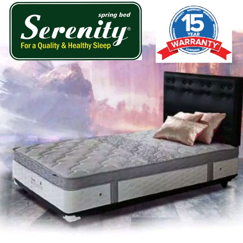 KASUR SPRINGBED SUPERSTAR DIVAN PLUSHTOP ELITE SERENITY 120 , 160