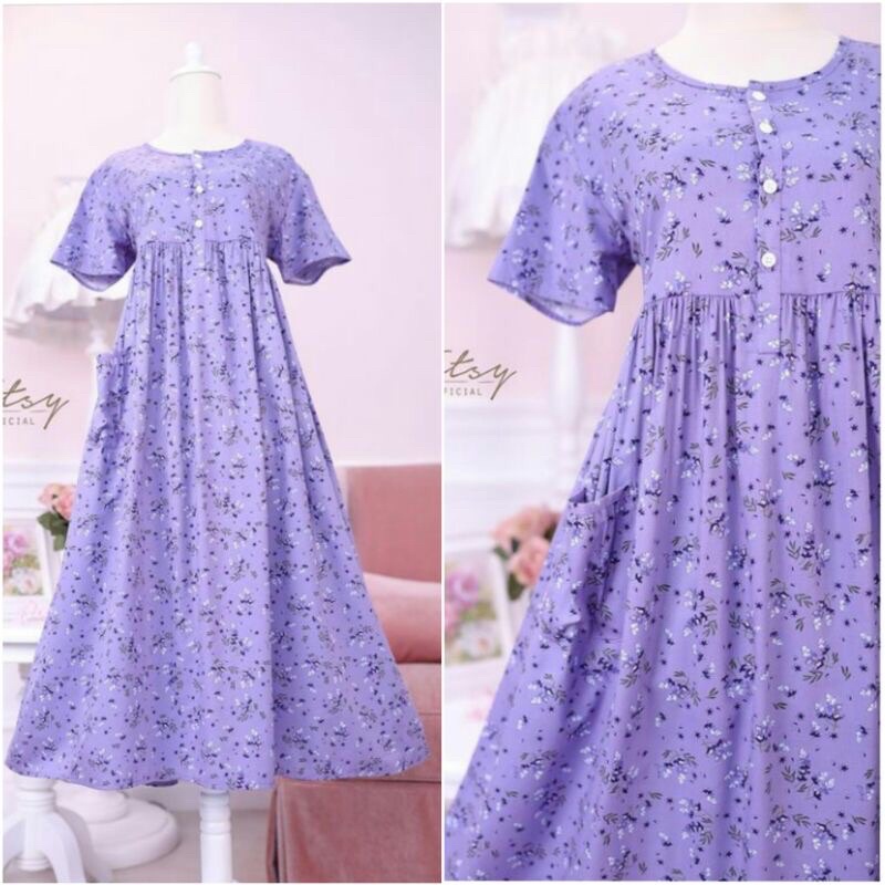 DITSY VINTAGE LILAC SIZE XL