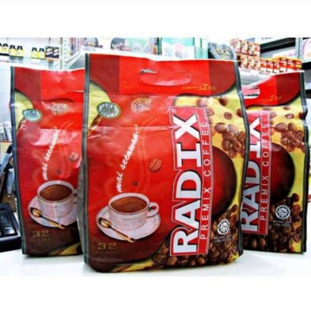 

Kopi Radix Herbal Malaysia HPA PER SACHET - tokokurmamedan
