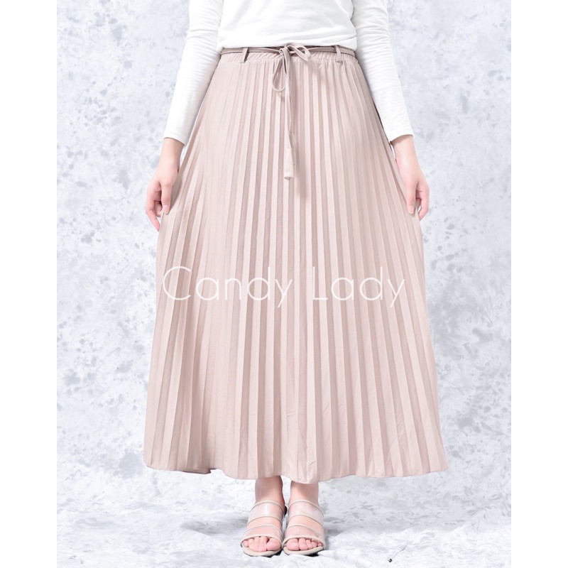 Rok Plisket Free Belt