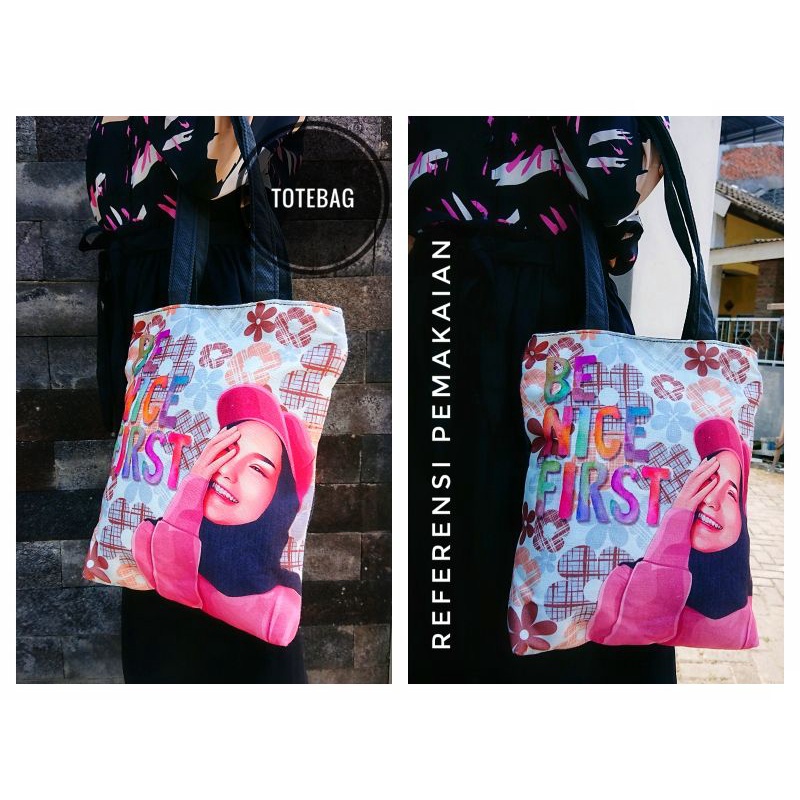 TOTEBAG SIMPLE PRINTING TALI CODURA/TALI BISBAN