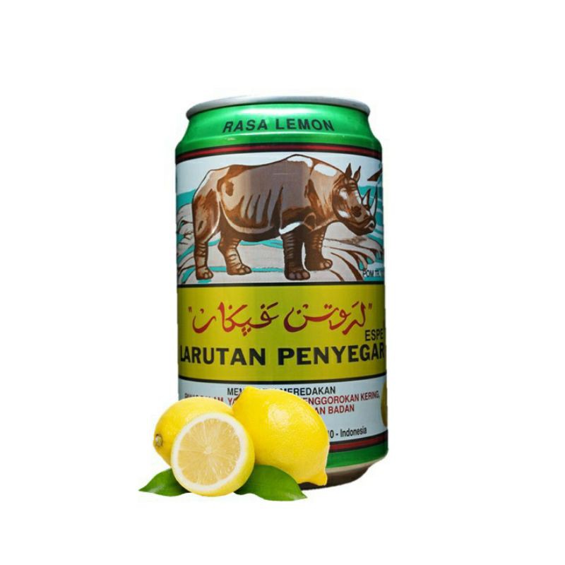 Larutan Penyegar Cap Badak Espe Rasa Lemon 320 ml