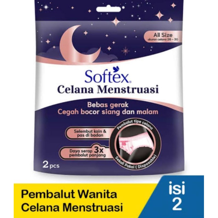 softex celana mestruasi