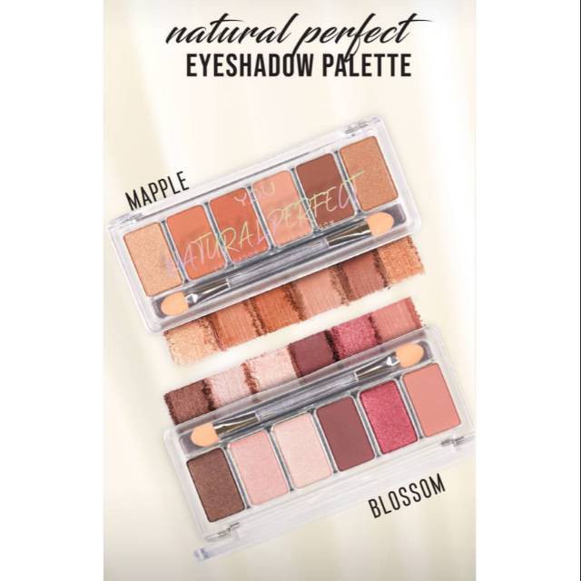 YOU NATURAL PERFECT EYESHADOW PALLET 100% ORI