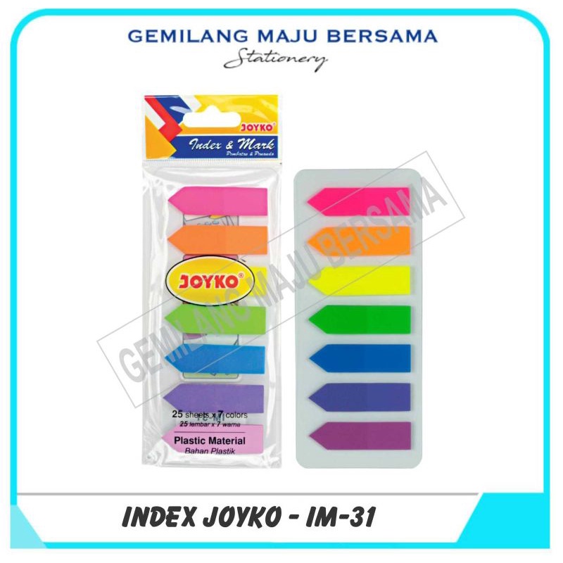 

Index & Mark / Penanda / Pembatas Joyko IM-31 (Plastik)
