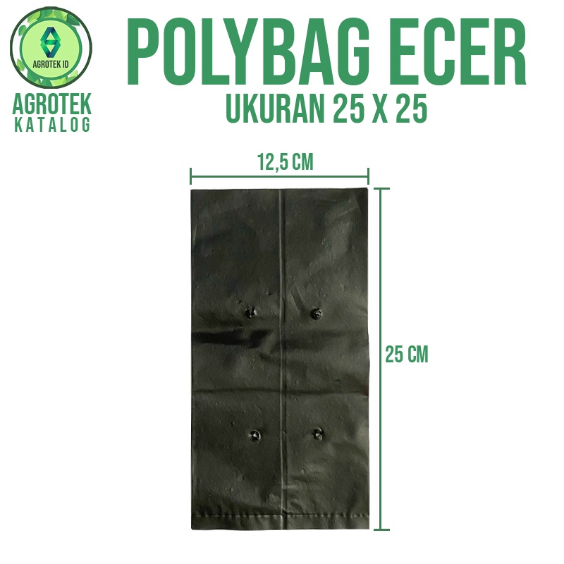 Polybag Ecer 25x25 Bijian