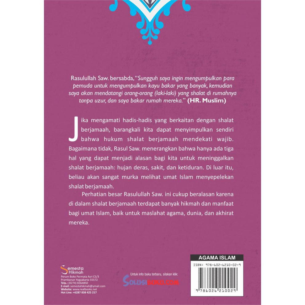Buku Agama Islam - Dahsyatnya Istiqamah Shalat Berjamaah - Buku Motivasi Islami-1