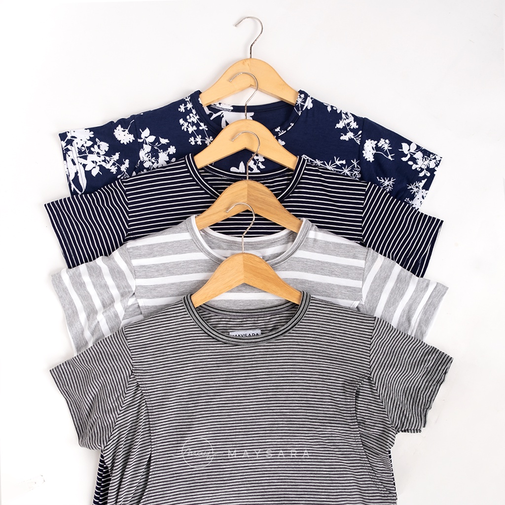 Hafsa XL XXL Jumbo Baju Menyusui Big size Homedress Bukaan Samping