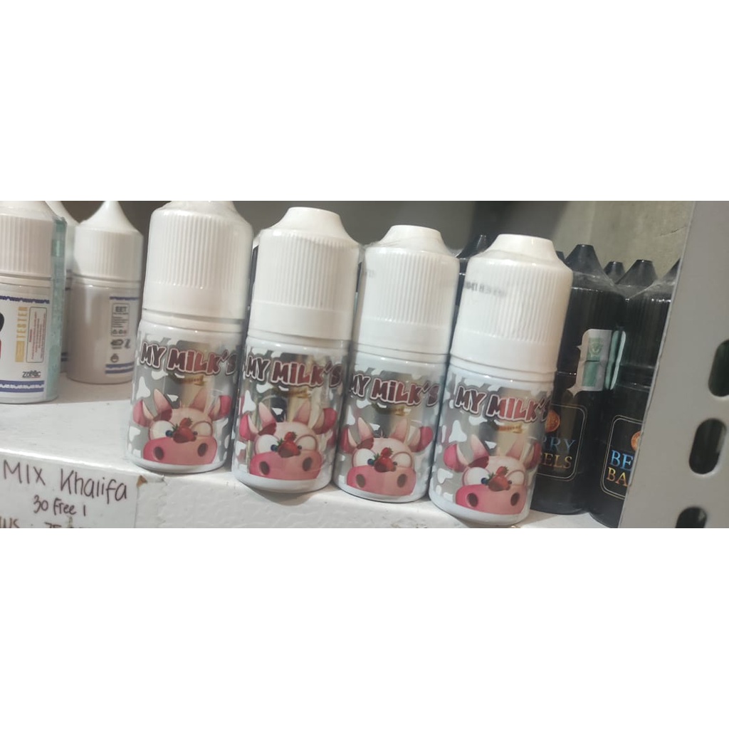 MY MILKS STRAWBERRY 3MG 30ML AUTHENTIC LIQUID TESTER