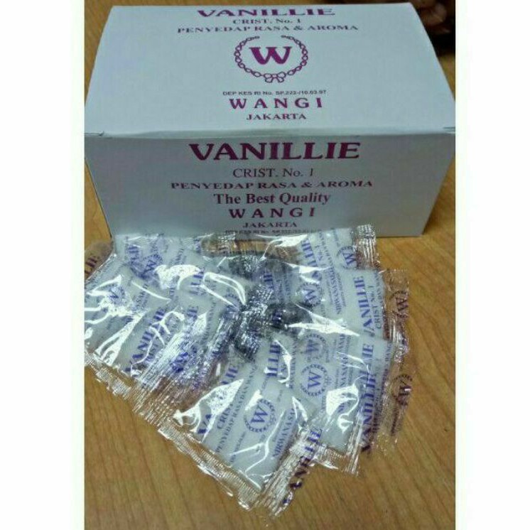 

vanili VANILLI W bubuk SACHET PERISA per pack