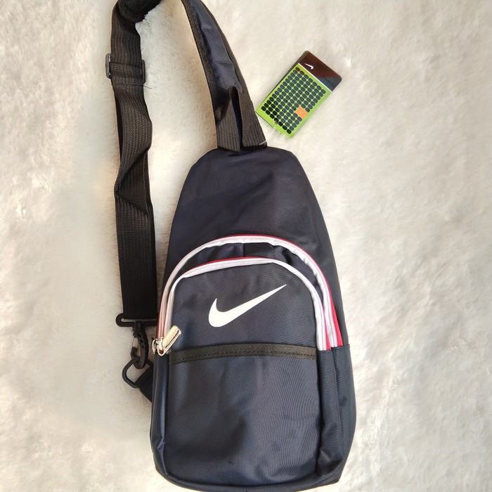 Tas Slempang Pria Sling Bag HIGH QUALITY Tas Slingbag Nike - Navy 58XXY