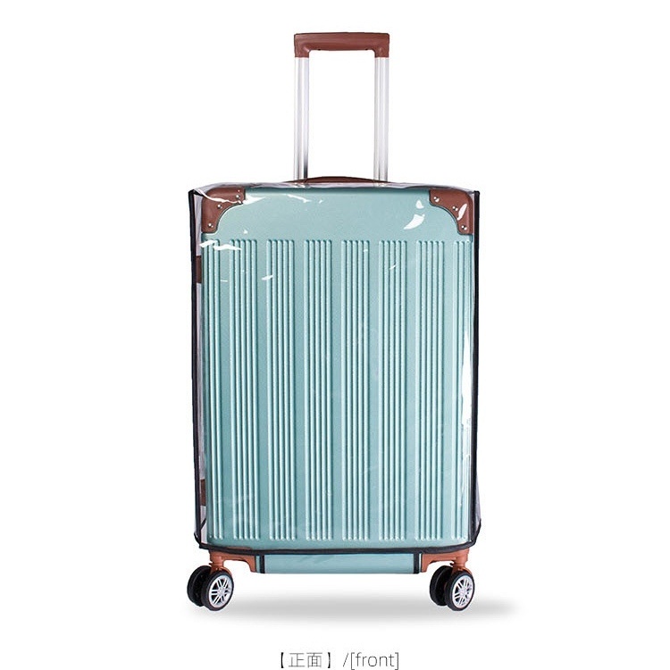 sarung koper transparan plastik mika 20 22 24 26 28 inch luggage cover