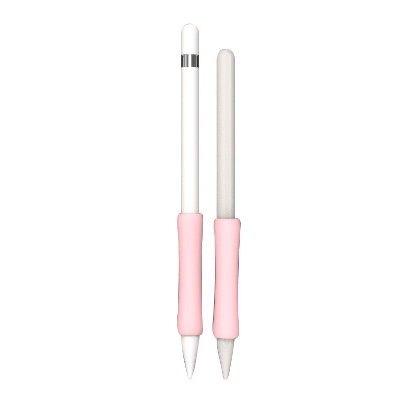 Cover Pelindung Apple Pencil 1 / 2nd Bahan Silikon Warna Polos