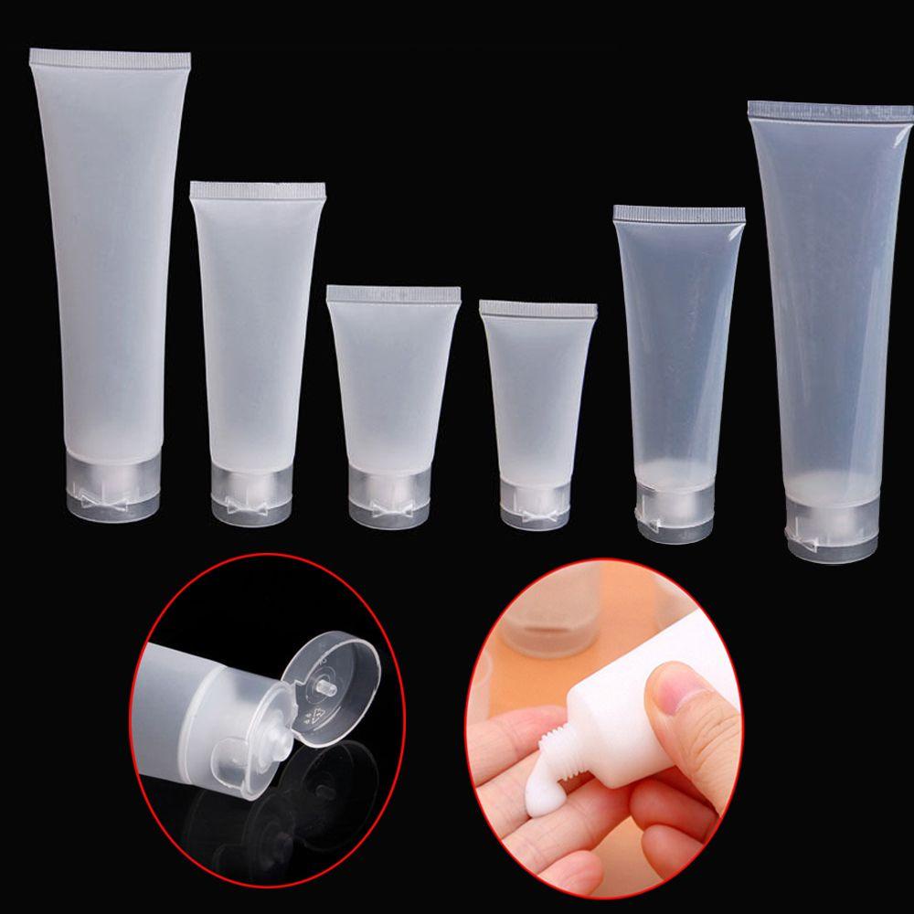 Solighter 5Pcs Lotion Travel Bottle New Beauty Alat Make Up Plastik Kosmetik