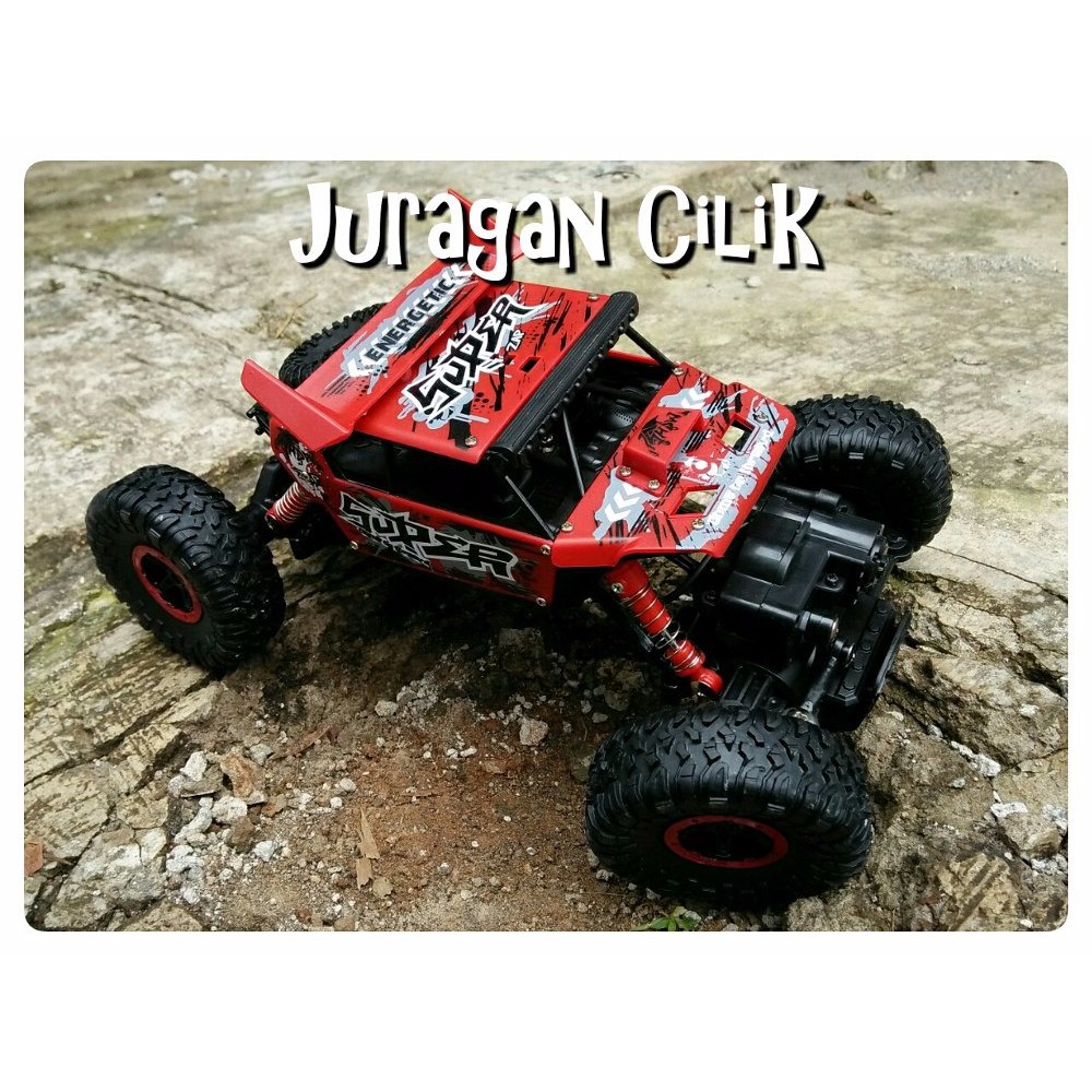 MOBIL RC ROCK CRAWLER 4WD MAINAN REMOTE CONTROL