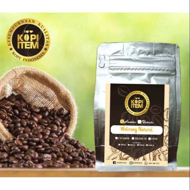 

Kopi Arabika Welirang Natural