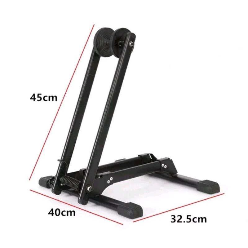 Stand Parkir Sepeda Foldable Bicycle Racks Floor Standing Bike Display L150 standar sepeda bicycle