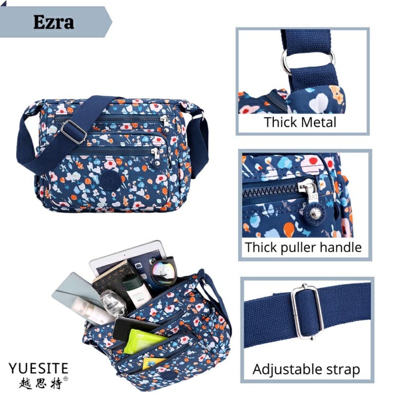 TAS YUESITE EZRA ORIGINAL SELEMPANG WANITA SLEMPANG IMPORT MEDIUM CROSSBODY