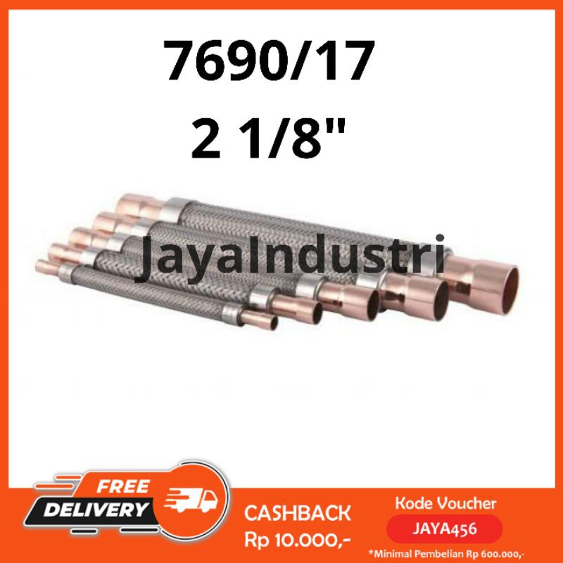 

Vibration Absorber Castel 7690/17 - Castel Flexible Hose 2 1/8