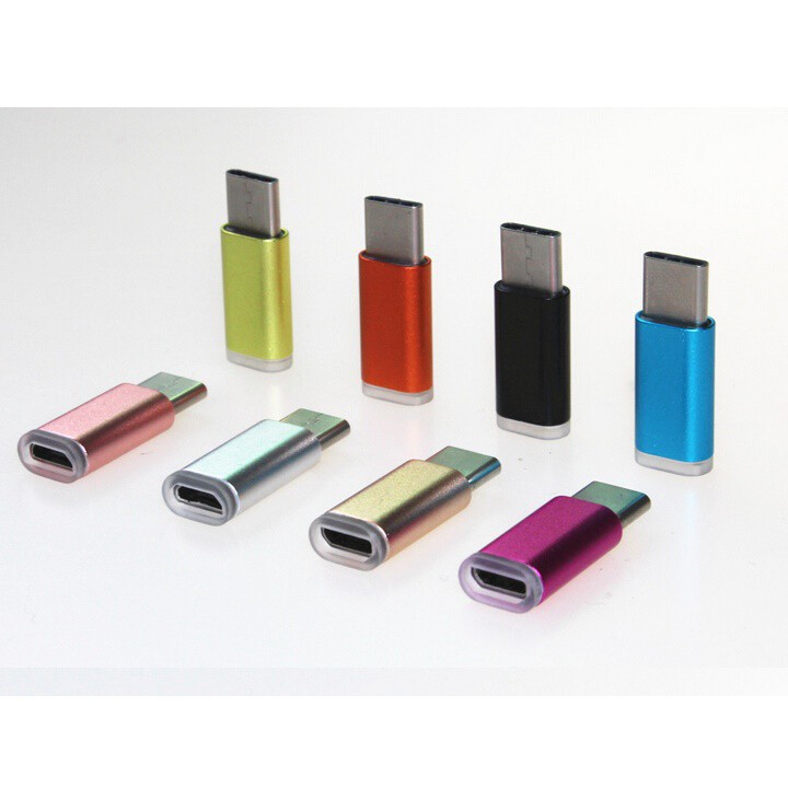 Grab medan Taffware Adapter Konverter Micro USB ke USB 3.1 Type C Bahan Aluminium - US189