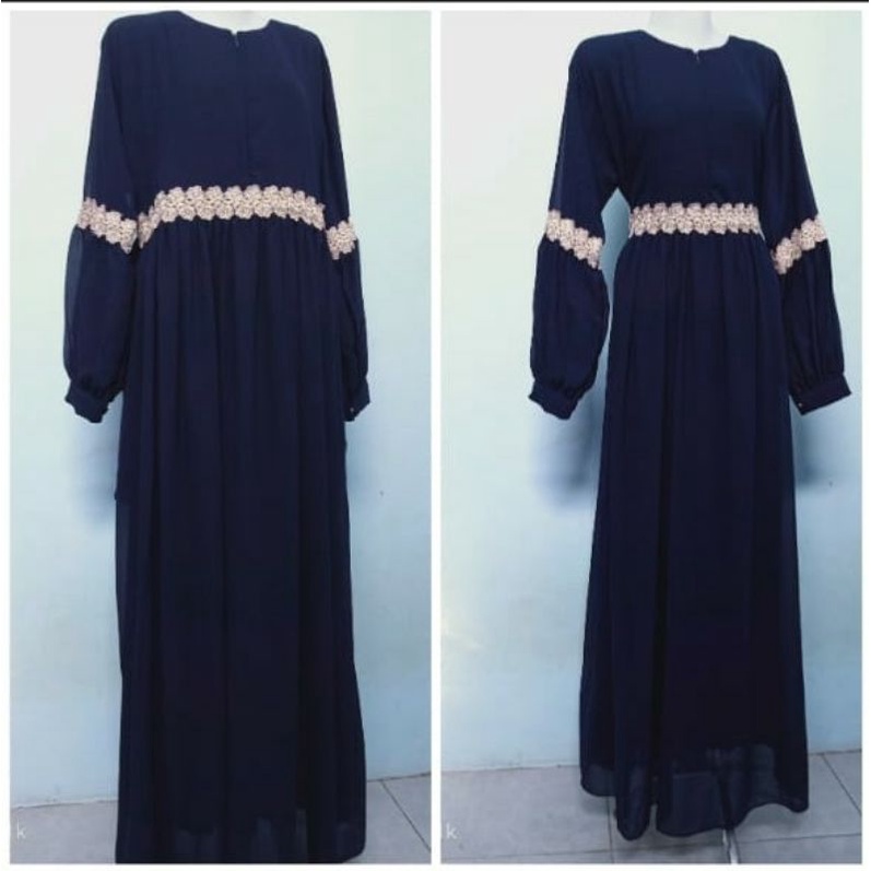 Gamis Ceruty Babydoll Full Puring