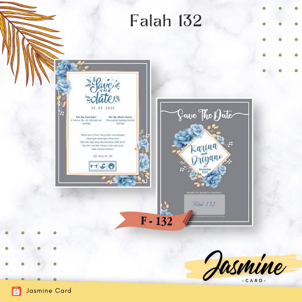 BLANGKO UNDANGAN PERNIKAHAN SOFTCOVER TERMURAH FALAH 132