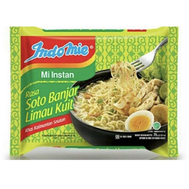 

Indomie soto Banjar limau kuit