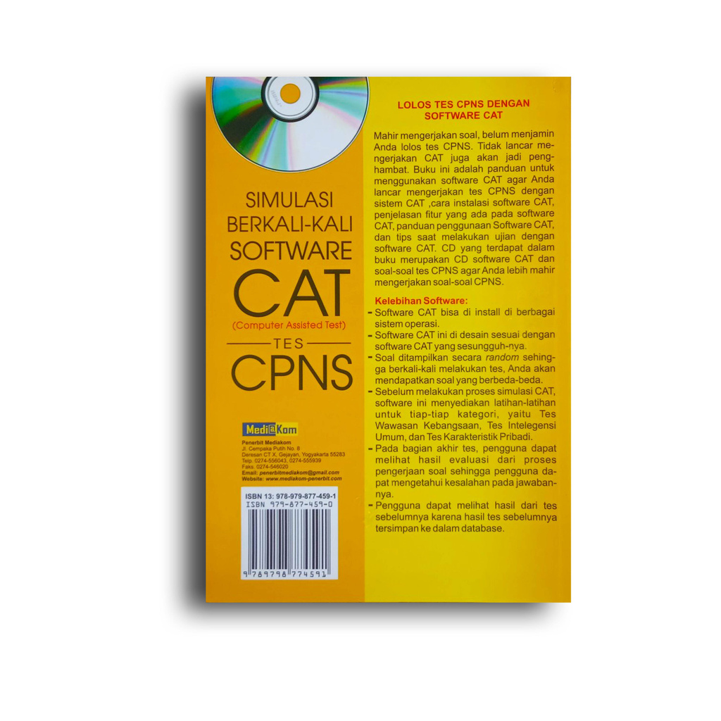 Buku Simulasi Berkali-Kali Software CAT tes CPNS-2