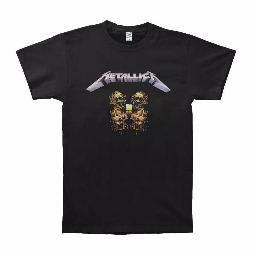kaos Band Metallica T-shirt Musik Tees