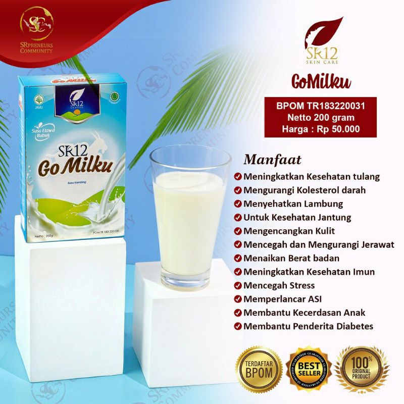 

susu bubuk gomilku sr12