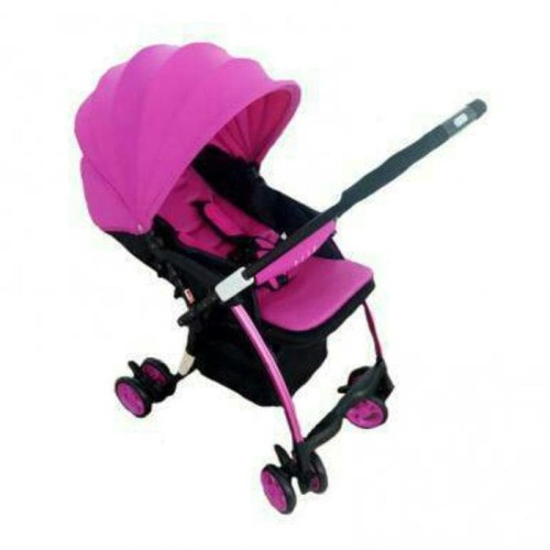 Elle Stroller LDN16 Delray Neon / Kereta Dorong Bayi - Magenta