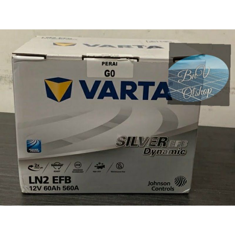 aki Hyundai Coupe Varta LN2 EFB 12v 60ah 560CCA