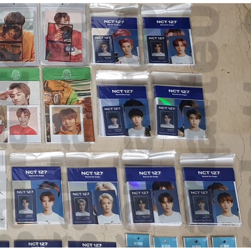 [PELUNASAN] Beyond Live MD: ID Card+Deco Sticker Set - SuperM, WayV, NCT Dream, NCT 127