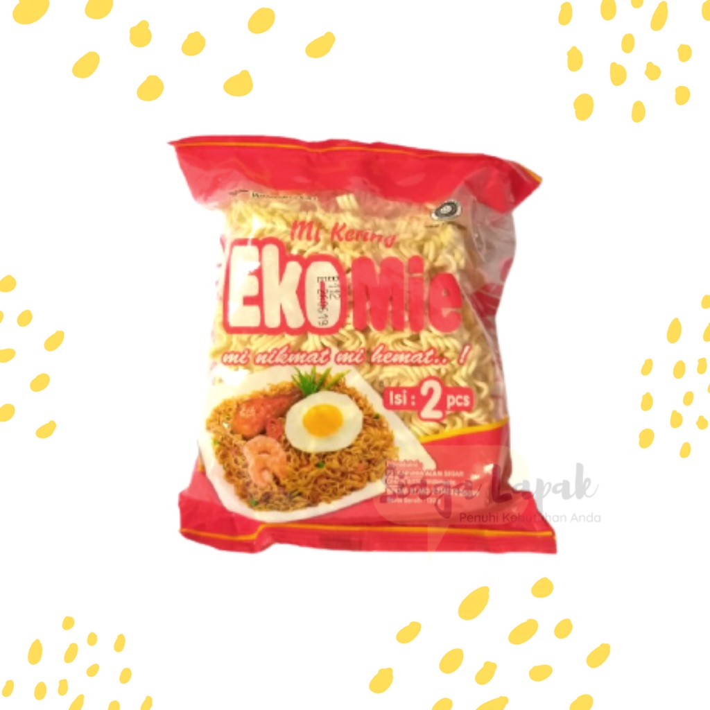 

Ekomie Mi Kering isi 2 Wingsfood 120 gram