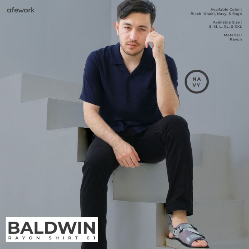 KEMEJA LENGAN PENDEK © BALDWIN RAYYON SHiRT 01 © AFEWROK