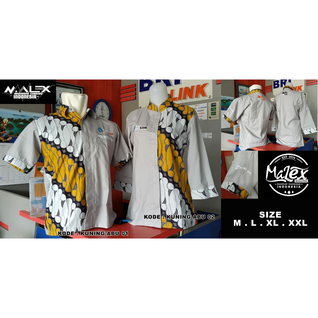 BATIK BRILINK KODE KUNING ABU