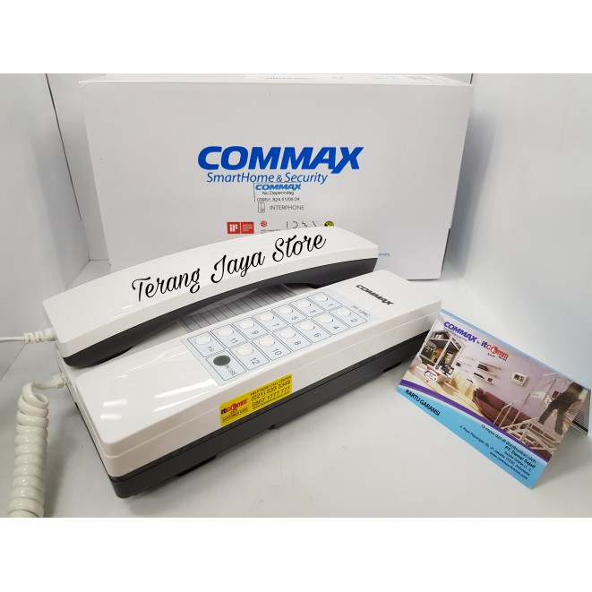 

Intercom Commax TP-12RC (100% Asli & Garansi Resmi) TP12RC