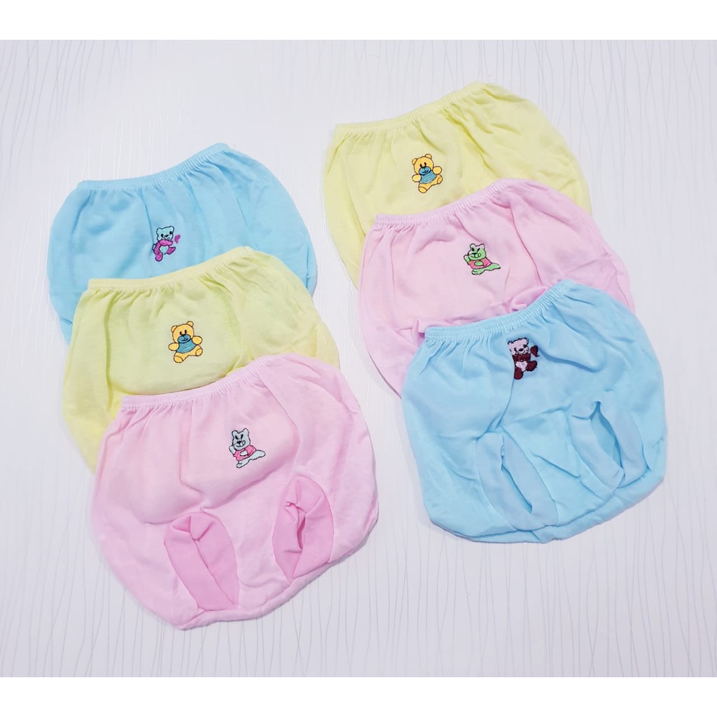 paket celana pop bayi isi 3 pcs new born baby gracia