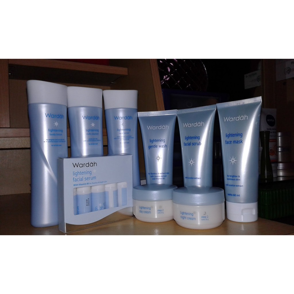 Wardah Lightening Series (1 paket isi 9)