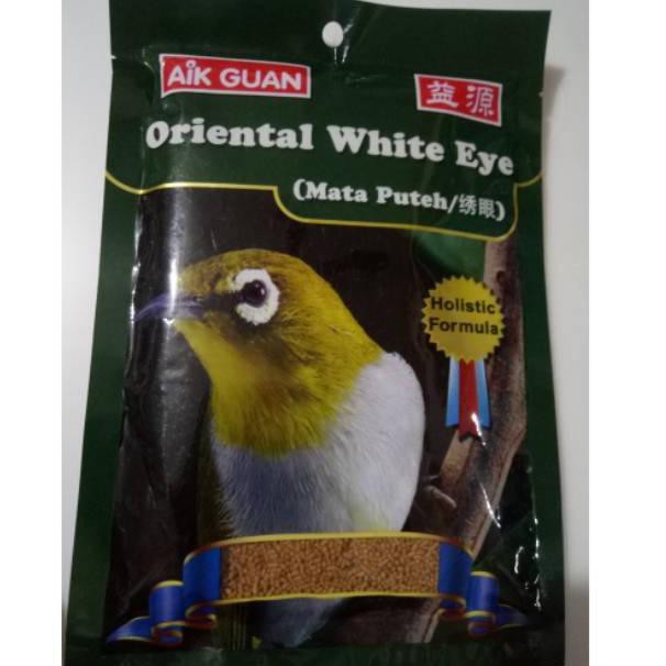 Pakan pleci aik guan pakan pleci oriental makanan mata putih (KODE 8394)