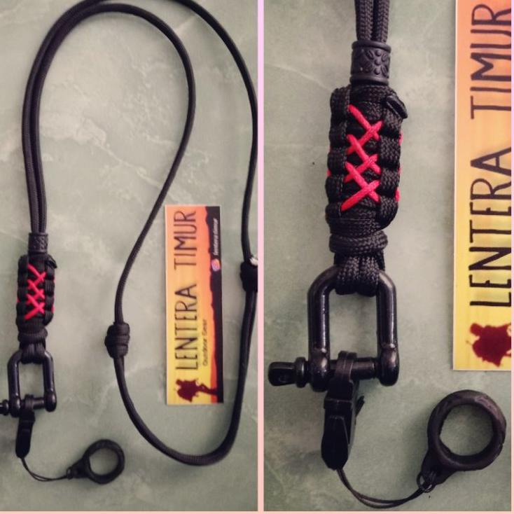 

(SALE) Lanyard paracord untuk tali pod id card name tag