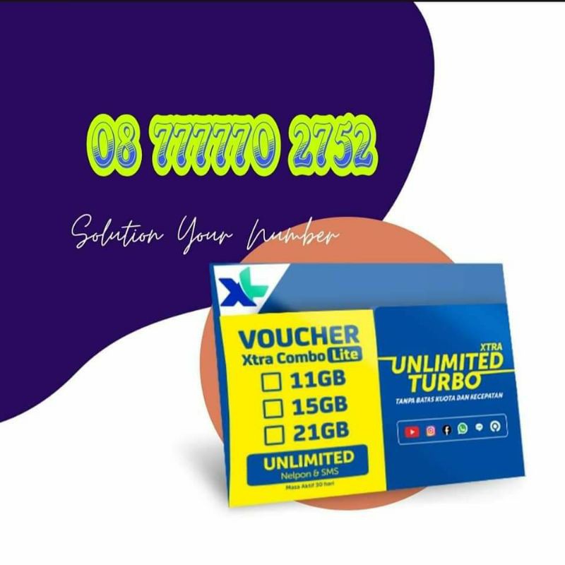 Nomor cantik xl 77777