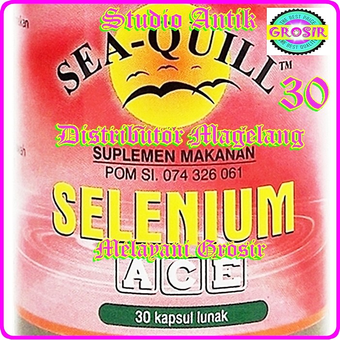 SEA-QUILL SELENIUM ACE 15723 - SELENIUM ACE - VITAMIN A - VITAMIN C - VITAMIN E - GROSIR SEA QUILL