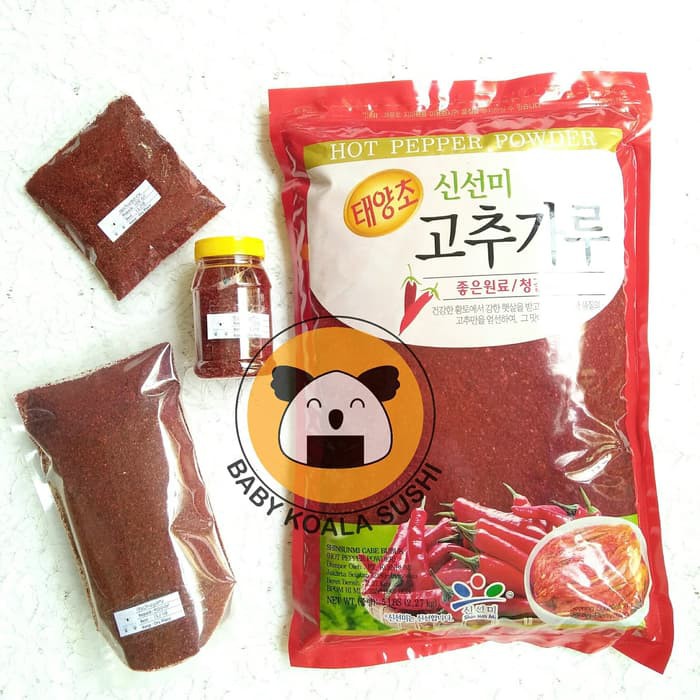 

Gochugaru Korea Asli 100G | Korean Kimchi Chili Powder | Bubuk Cabe - Plastik