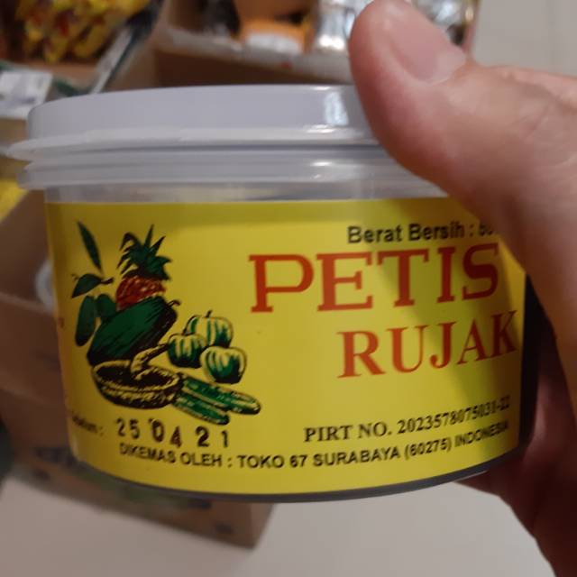 

Petis rujak 67 500gr **petis sidoarjo**petis untuk rujak cingur Suroboyo oleh oleh Sidoarjo Surabaya
