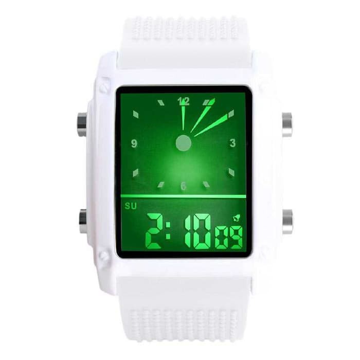 SKMEI Unlock 0814 Original Water Resistant 30M - White
